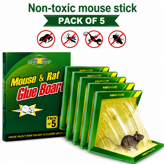 Non-Toxic Mouse Glue Trap | Strong Adhesive Mouse & Rat Glue Board
