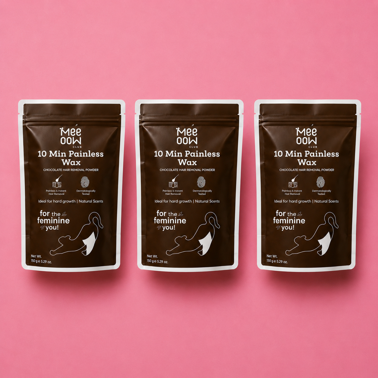 Mee Oow Club 10 Min Painless Hair Removal Powder – 150g