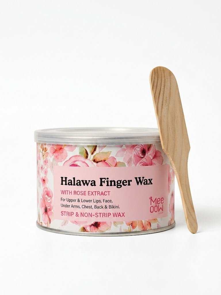 Rose Halawa Finger Wax – Face & Body Hair Removal (500ML)