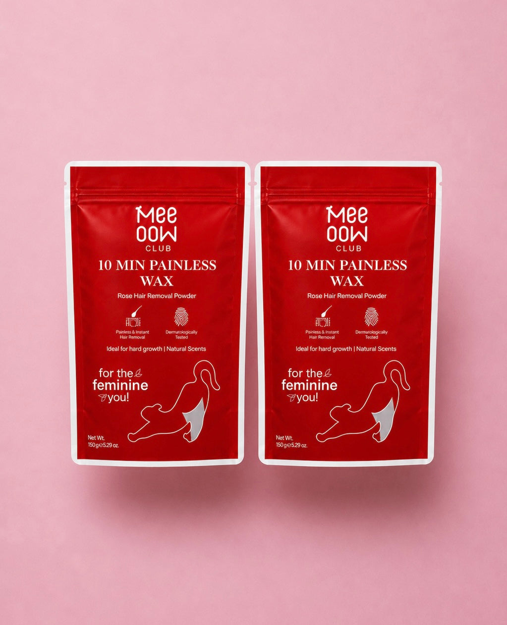 Mee Oow Club 10 Min Painless Hair Removal Powder – 150g