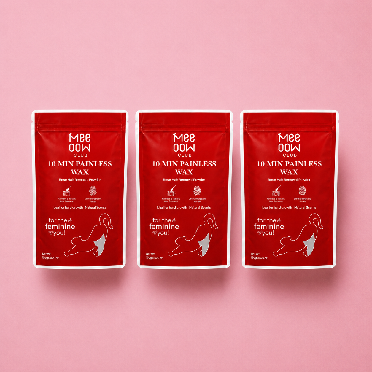 Mee Oow Club 10 Min Painless Hair Removal Powder – 150g