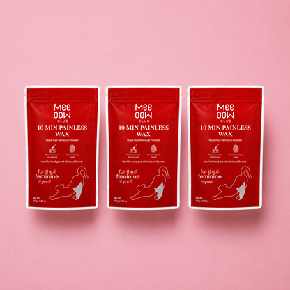 Mee Oow Club 10 Min Painless Hair Removal Powder – Rose 150g