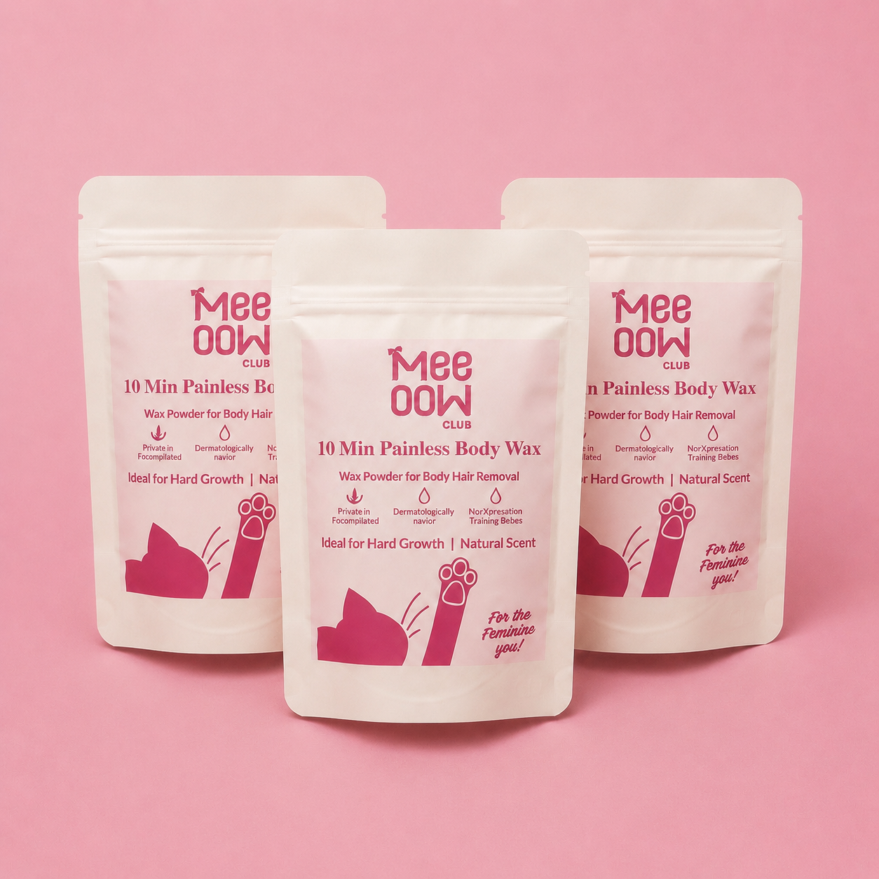 Mee Oow Club 10 Min Painless Hair Removal Powder – 150g