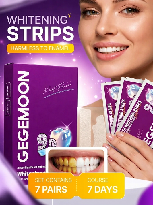 Gegemoon9D  7-Day Teeth Whitening Strips