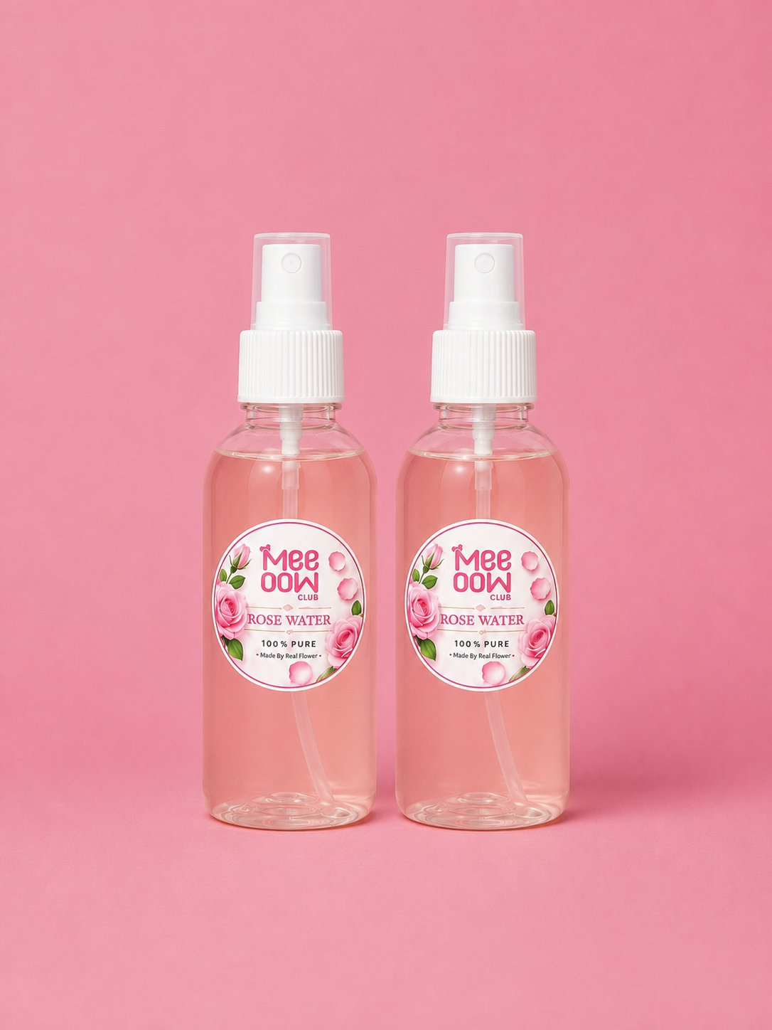 MeeOow Club 100% Pure Rose Water Spray
