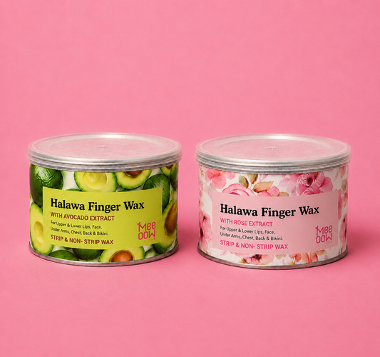 Halawa Finger Wax – Rose, Chocolate & Avocado Variants (500ML EACH)