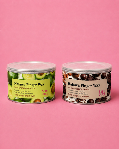 Halawa Finger Wax – Rose, Chocolate & Avocado Variants (500ML EACH)