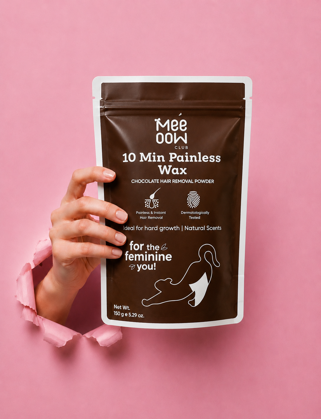 Mee Oow Club 10 Min Painless Hair Removal Powder – 150g
