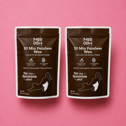 Mee Oow Club 10 Min Painless Hair Removal Powder – Rose 150g