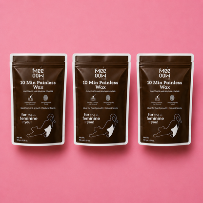 Mee Oow Club 10 Min Painless Hair Removal Powder – Rose 150g
