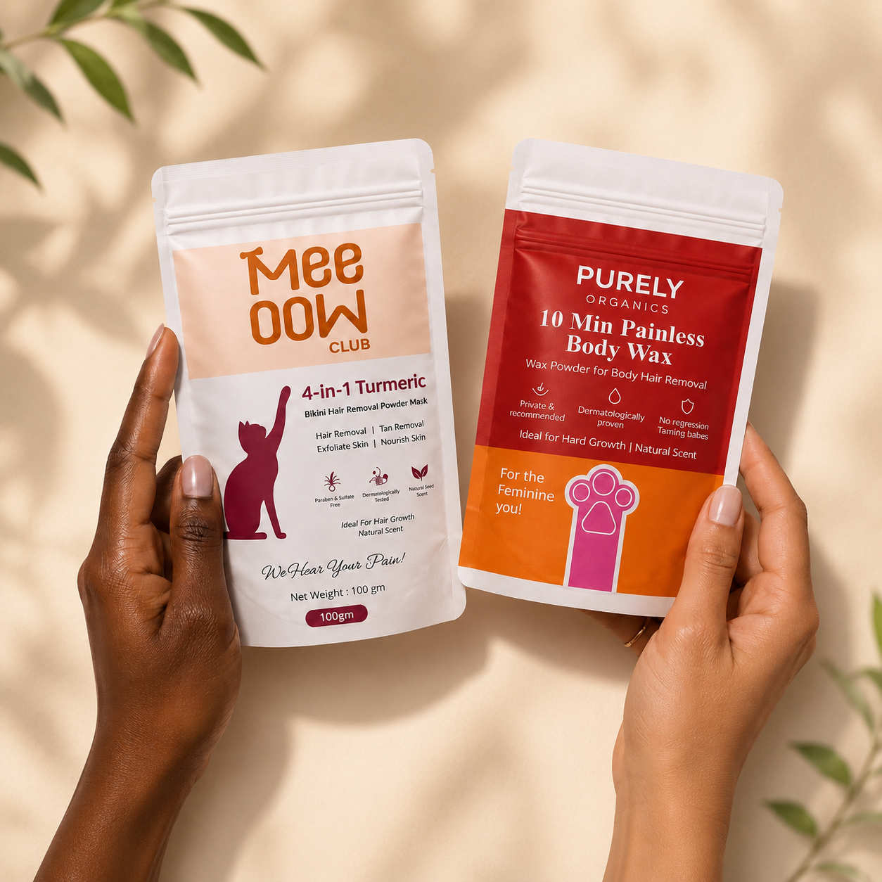 Meeoow Hair Removal Wax Powder (100GM)