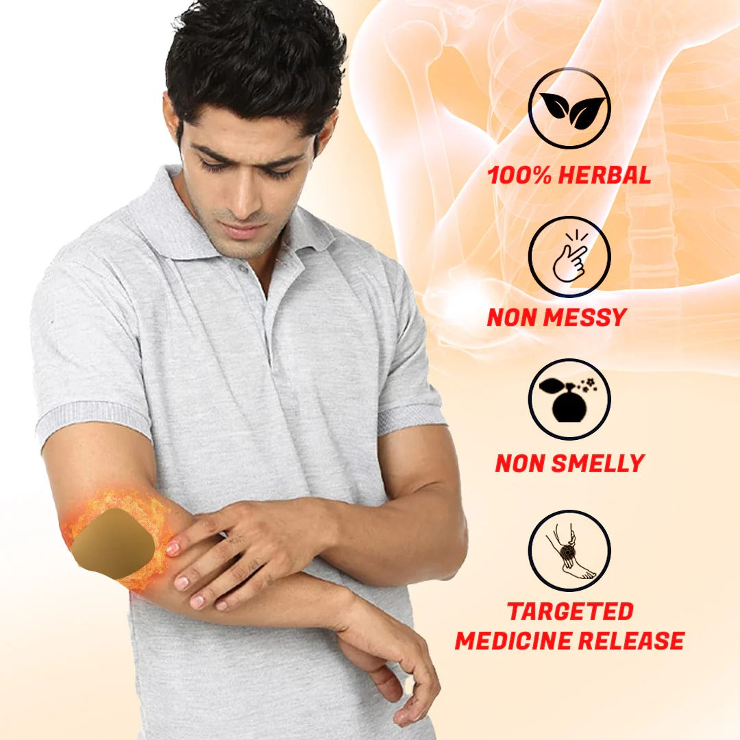 South Moon Joint Relief Patch – Warming Comfort Patches for Knee, Back, Shoulder & Muscle Support