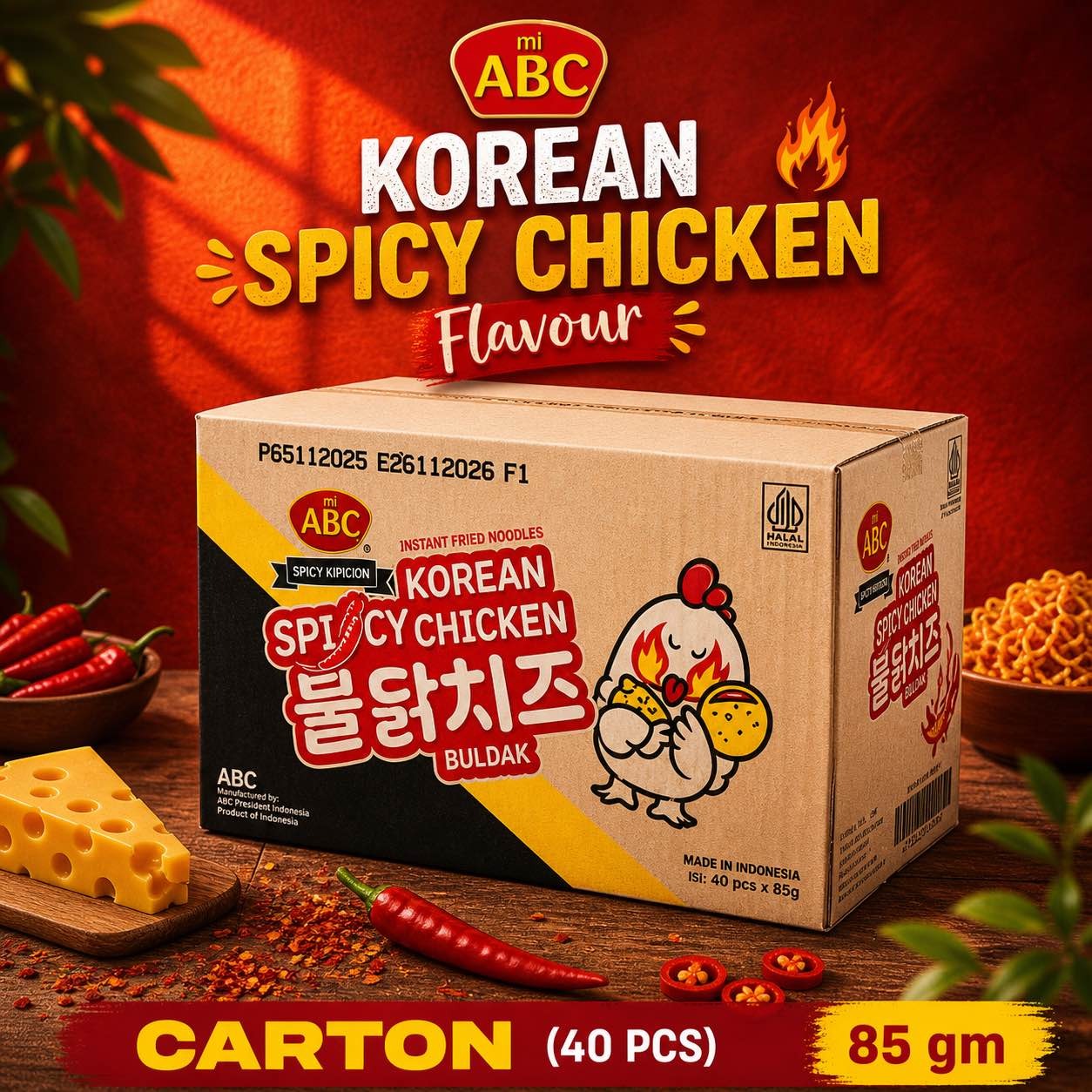Abc Korean Spicy Chicken Carton